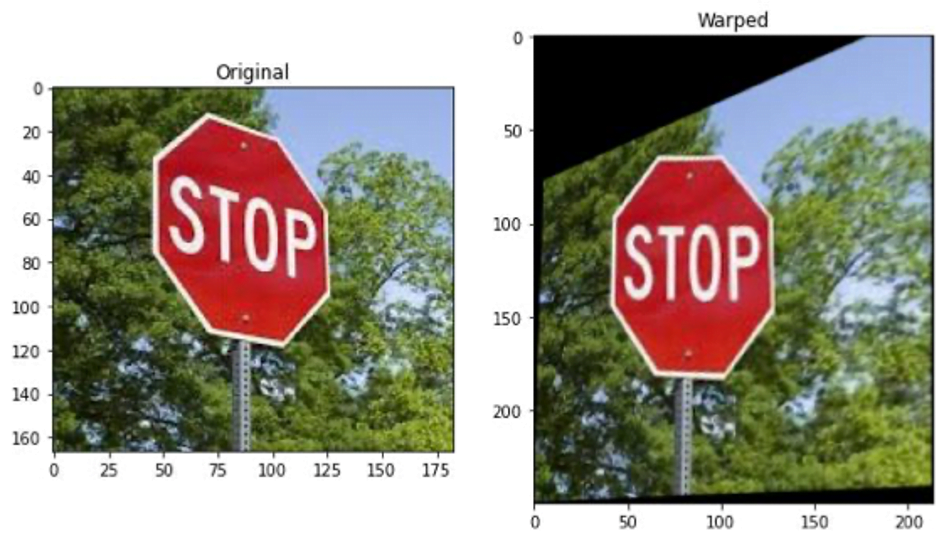 stop traffic sign alteration